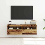 TV zidni ormar s LED svjetlima 2 pcs Staro drvo 60 x 30 x 40 cm | shoptok.hr