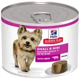 Plan Mature Small & Mini Mousse - govedina (24 x 200 g)