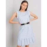 Fashionhunters Blue striped dress by Clarabelle