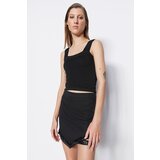 Trendyol Blouse - Black - Slim fit Cene