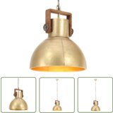  The Living Store Industrijska viseča svetilka 25 W medeninasta okrogla 40 cm E27 - Viseča Svetilka, (21745079) Cene