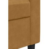  2-dijelni set sofa s jastucima smeđi baršunasti | shoptok.hr