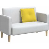  Jastuk za leđa Svijetlo žuta 60 x 19 x 50 cm tkanina | shoptok.hr