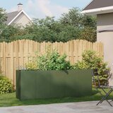 vidaXL Sadilica maslinastozelena 200x40x80 cm hladno valjani čelik | shoptok.hr