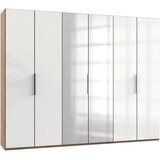 Modern Living Omara S Klasičnimi Vrati Level 36 D, Bela, Barva Hrasta | Shoptok.si