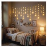  LED spoljni lanac 120xLED 3xAA 1,7 m IP44 topla bela | Eponuda.com