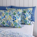 Catherine Lansfield Zelena/modra enojna posteljnina 135x200 cm Tilly Floral – | Shoptok.si