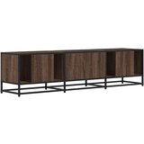 vidaXL TV ormarić smeđi hrast 160x35x41 cm Konstruirano drvo i metal | shoptok.hr