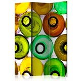  Paravan u 3 dijela - bottles (background) [Room Dividers] 135x172 Cijene