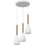  Luster na sajli MUZA NEW 3xE27/60W/230V bukva/bela | Eponuda.com