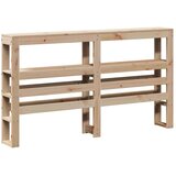vidaXL Posteljni okvir z vzglavjem 120x200 cm trdna borovina, (21311115) | Shoptok.si