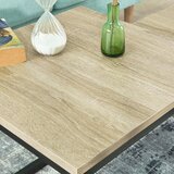 SoBuy komplet 2 kavnih mizic v barvi lesa v industrijskem slogu, (20814847) | Shoptok.si