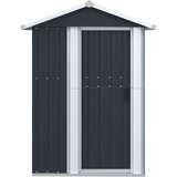  Vrtno spremište antracit 126 x 97,5 x 177 cm pocinčani čelik | shoptok.hr