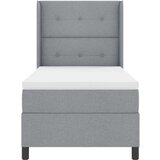 Box spring krevet Svjetlosiva 90 x 190 cm tkanina | shoptok.hr