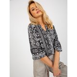 Sublevel Blouse-D73771M11062C-black Cene