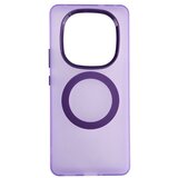  silikonska futrola magsafe fluro color xiaomi redmi note 14 pro+ 5G/14PRO 5G ljubičasta Cene