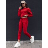 DStreet Women's sweatpants RELAX MODE red Cene