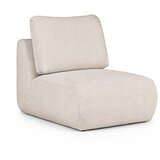 Rodier Kremno bel fotelj iz tkanine bouclé Mirel – | Shoptok.si