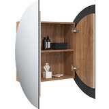  Kupaonski ormarić s ogledalom LED boja hrasta 54 x 54 x 17,5 cm | shoptok.hr