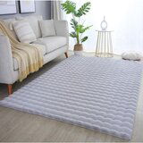 Novel Preproga Z Visokim Florom Ambiance, Srebrna, 140x200cm | Shoptok.si