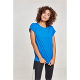 Urban Classics Ladies Extended Shoulder Tee brightblue | ePonuda.com
