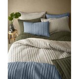Pineapple Elephant Kaki zelena posteljina za bračni krevet/za produženi krevet 230x220 cm Tamba Stripe – | shoptok.hr