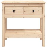  Konzolni stol 75 x 35 x 75 cm od masivne borovine | shoptok.hr