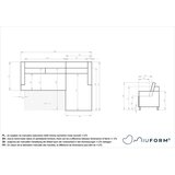 MID.YOU SEDEŽNA GARNITURA | Shoptok.si