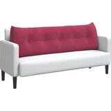  Jastuk za leđa Vinska crvena 160 x 24 x 50 cm Baršun | shoptok.hr