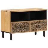  TV ormarić 70 x 33 x 46 cm od masivnog drva manga Smeđa | Shoptok.si