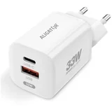 CHPD0020 - Brzi punjač GaN PD 33W s USB-A i USB-C, beo