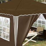  Zložljivi šotor za zabave 288 x 288 x 245 cm Taupe, (5000248735) | Shoptok.si