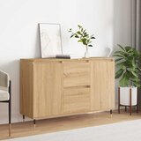  Komoda boja hrasta sonome 101,5x35x70 cm od konstruiranog drva | Eponuda.com