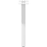  Noge za stolić u obliku slova X 2 kom bijele 28x(42-43) cm | shoptok.hr