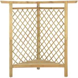 Kutna pergola s klupom 166x81x174 cm od impregnirane borovine | shoptok.hr