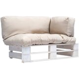  Vrtna sofa od paleta od borovine s jastucima boje pijeska | shoptok.hr