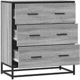 vidaXL Komoda boja hrasta sonome 68x35x76 cm konstruirano drvo metal | shoptok.hr