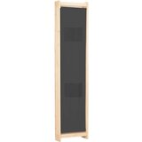 vidaXL Sobna pregrada s 3 panela od tkanine 120 x 170 x 4 cm siva | shoptok.hr