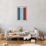  Plakat - Illustration of a Pool Against the French Flag 21x30 Zlatni okvir s margom | shoptok.hr