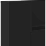  Uzglavlje Crna 160 x 16,5 x 103,5 cm Konstruirano drvo | shoptok.hr