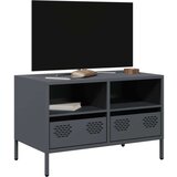 vidaXL TV omarica antracit 68x39x43,5 cm hladno valjano jeklo | Shoptok.si