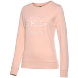 H.I.S Sweater majica rosé / srebro / bijela | shoptok.hr