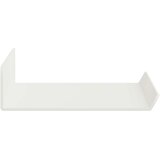  Lebdeća polica Zidne 3 pcs Bijeli 40 x 9 x 2,5 cm Čelik | shoptok.hr