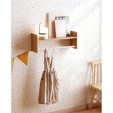 Kave Home Zidna dječja vješalica od masivnog bora u prirodnoj boji 52,5x20 cm Florentina – | shoptok.hr