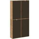  Bočni ormarići 4 kom ODDA 40x24x79 cm puno drvo bor | shoptok.hr
