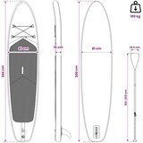 Nad Inflatable Stand Up Paddle Board APEX 366 x 81 x 15 cm za | shoptok.hr