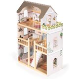 ECO TOYS Drvena kućica za lutke Laura s namje&amp;scaron;tajem Slike