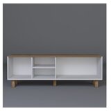 Hanah home Hanah Kućna TV komoda, boemski stil, 1600-83, 160x56x40 cm, bijela | Eponuda.ba