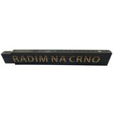  Zidarski metar (Duljina: 2 m, Natpis: Radim na crno, Boja: Crne boje) | shoptok.hr
