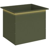  Vrtna posuda za sadnju s LED svjetlom Maslinastozelena - Maslinastozelena 50 x 60 x 48 cm 1 | shoptok.hr